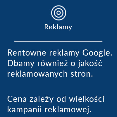 reklama w internecie cena Gdańsk